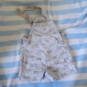 100% cotton little me car design overalls